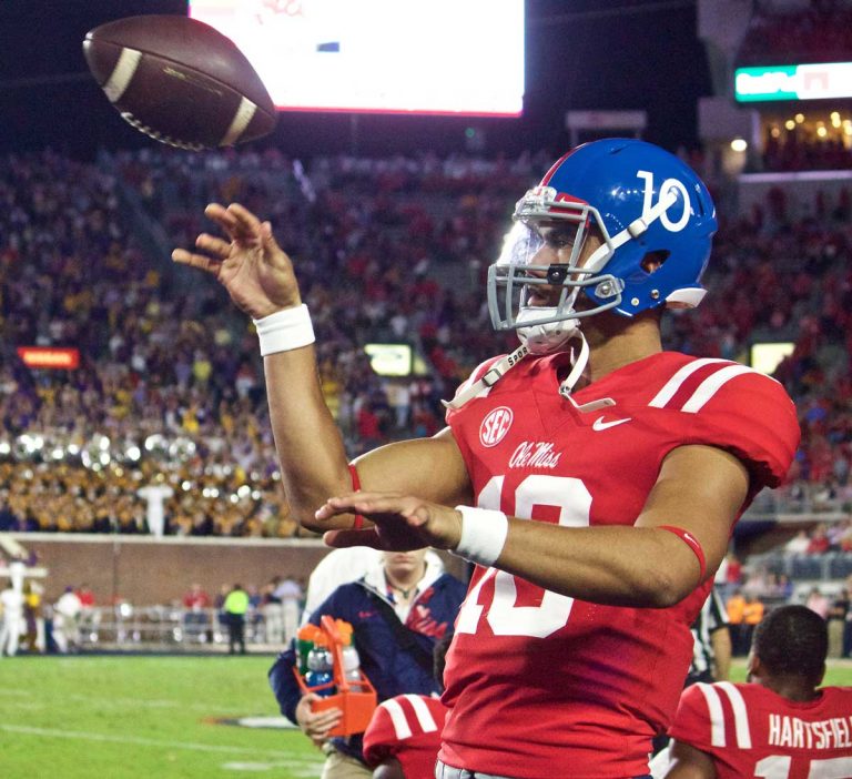 JUCO transfer Jordan Ta’amu ready to step into Shea Patterson’s shoes