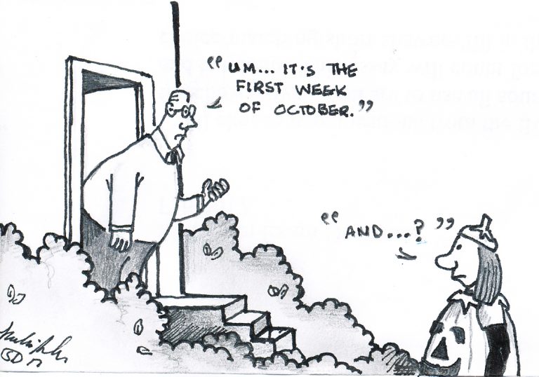 It’s October