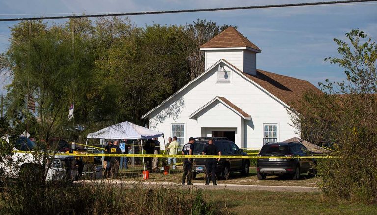 Gunman opens fire in Texas church, killing multiple people