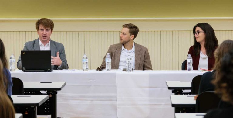 Croft alumni discuss post-graduation employment, life