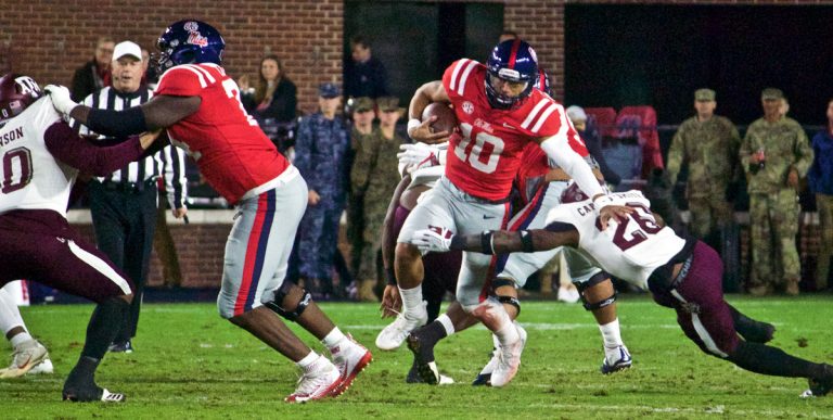 Rebels blanked by Aggies in 2nd half, pick up 6th loss