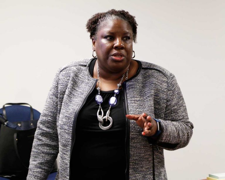 Katrina Caldwell presents on connectedness, diversity