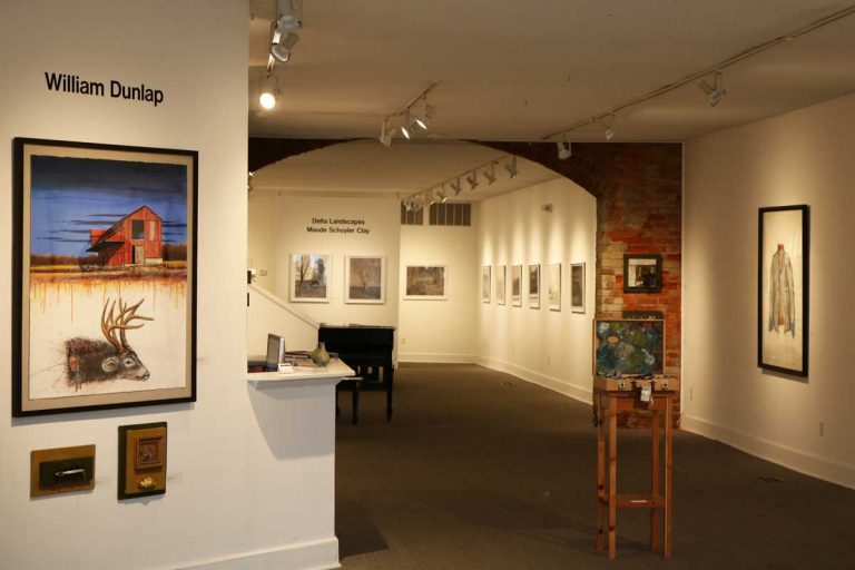 Maude Schuyler Clay and William Dunlap art on display at Southside Art Gallery