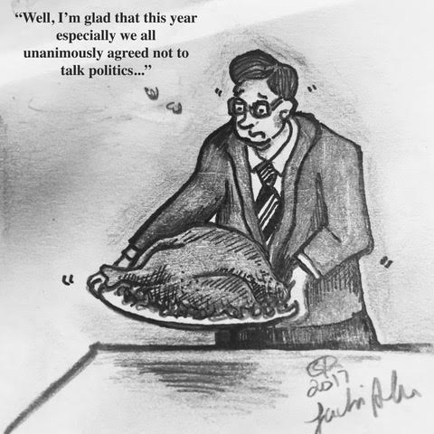 Thanksgiving dinner conversation