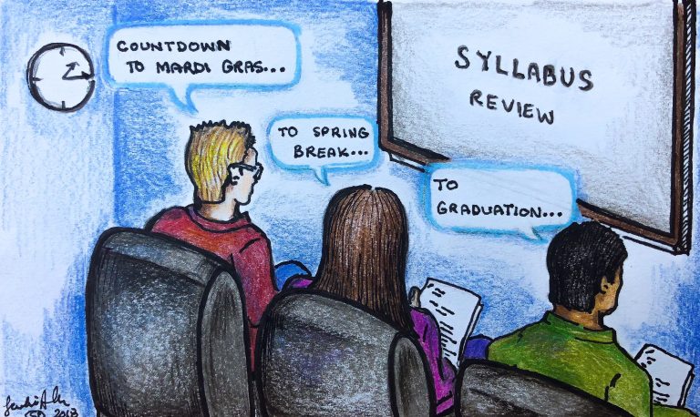 Thoughts during Syllabus Week