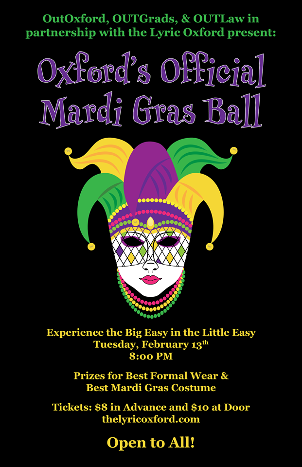 Oxford’s Official Mardi Gras Ball to foster inclusivity within LOU community