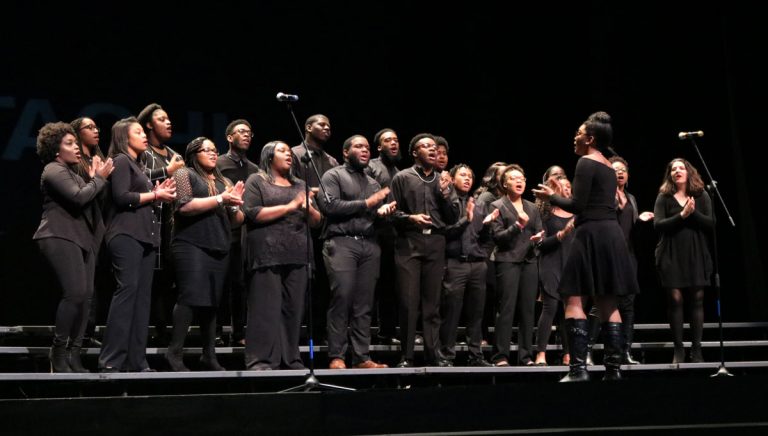 Gospel choir, speakers, awards commence university’s Black History Month celebrations
