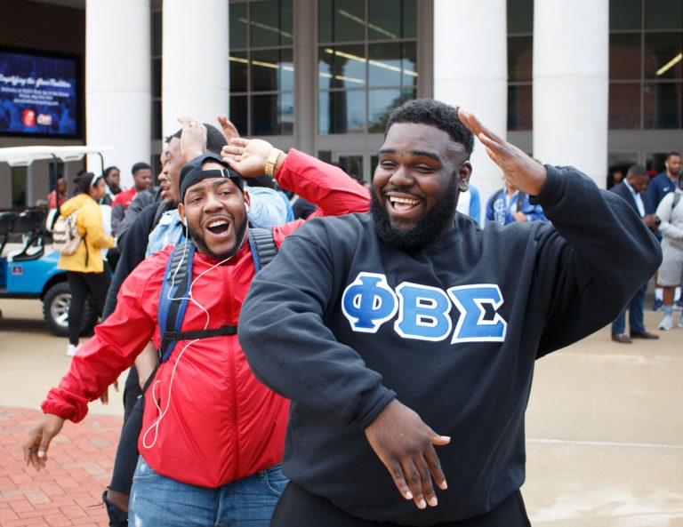 Photo gallery: Phi Beta Sigma strolls at Pavilion Presents