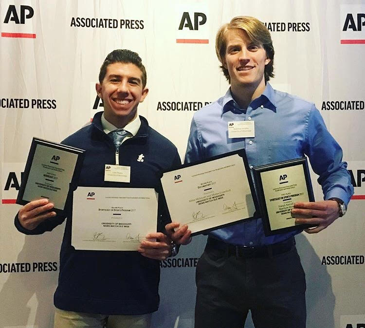 Students win 11 awards in Louisiana-Mississippi Associated Press contest