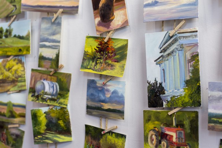 Delta landscapes inspire local artist Carol Roark’s artwork