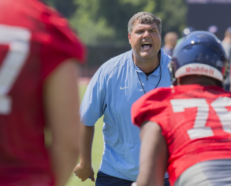 Matt Luke focused on team health and cohesion during fall camp