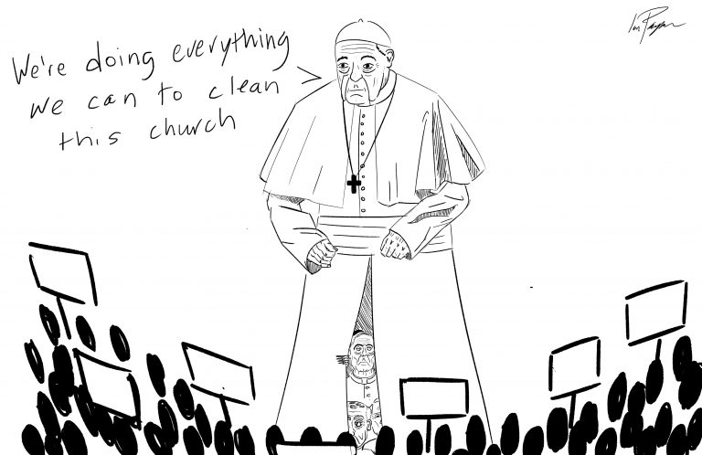 Cartoon: Clean this Church