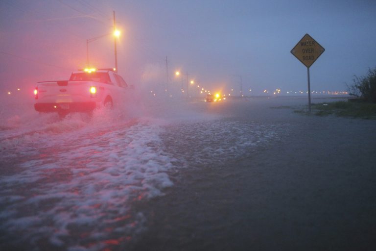 Students’ families and communities endure tropical storm
