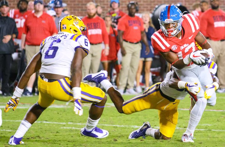 Rebels face tough task with night game in Death Valley