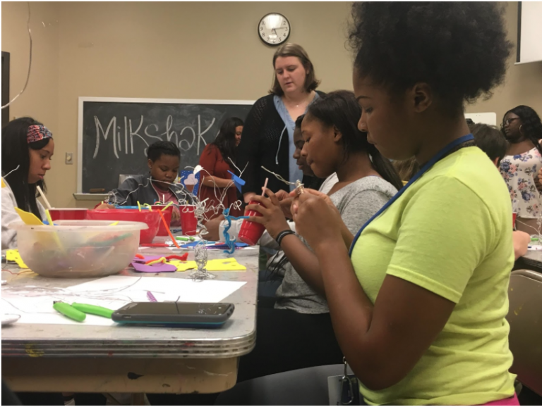 Milkshakes, art draw local students to UM Museum