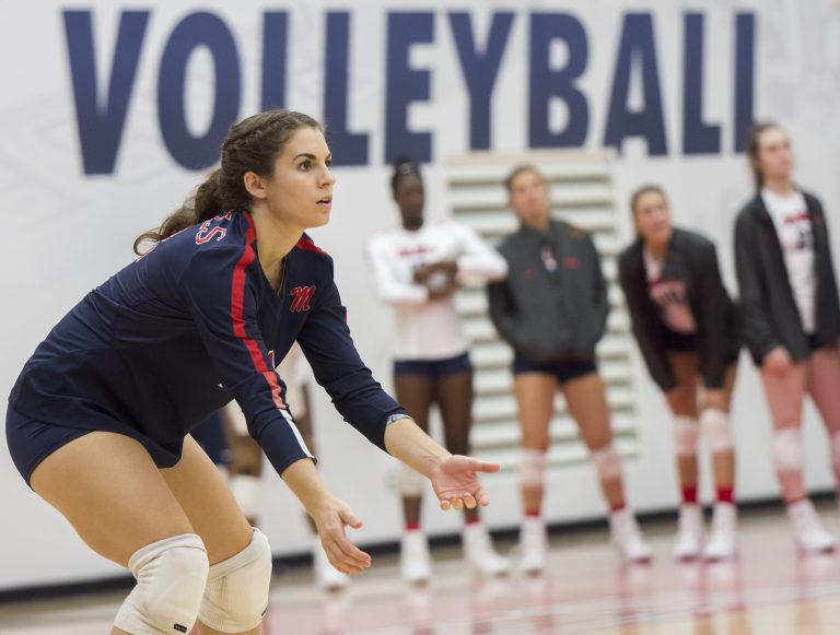 Ole Miss Volleyball plays pair of SEC matches over weekend