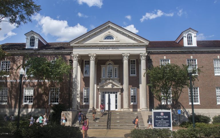 Meek School faculty, university administration set stage for journalism school’s name change