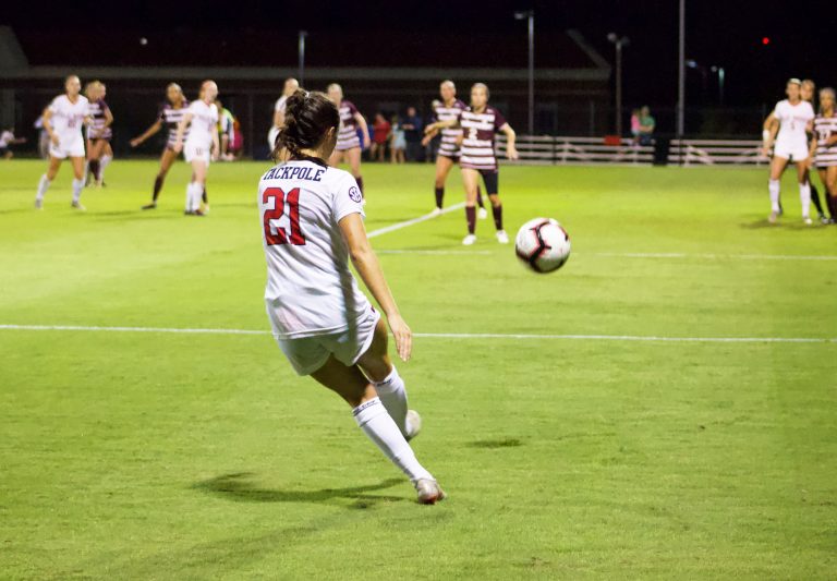 Ole Miss soccer defeats Arkansas on Sunday in spite of Merritt injury