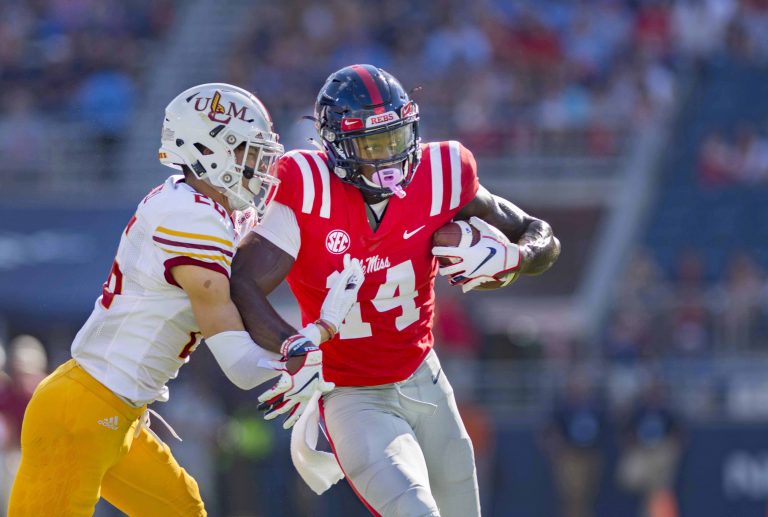 D.K. Metcalf out for remainder of Rebels’ season