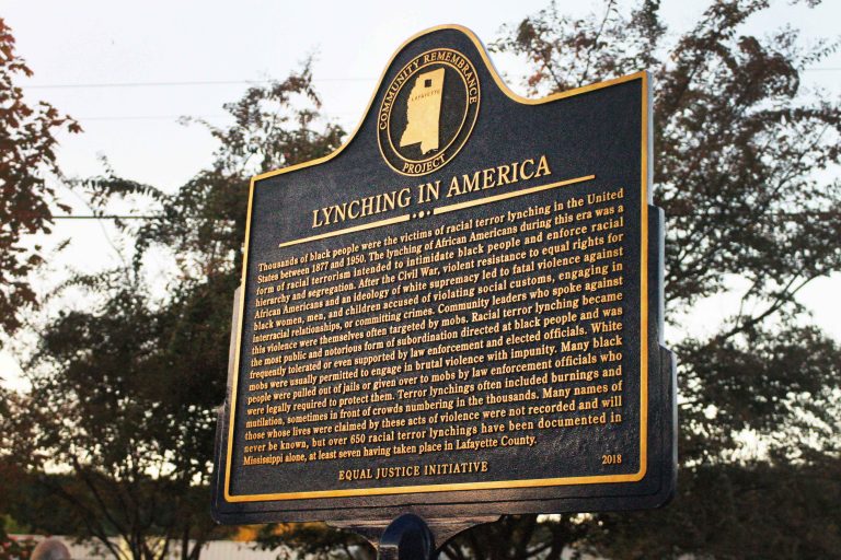 Elwood Higginbottom’s family helps unveil Lafayette County lynching memorial