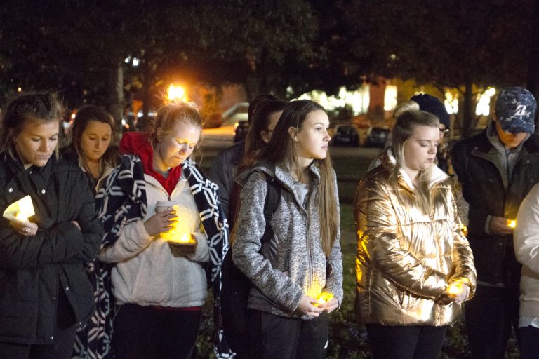 UM community holds suicide vigil