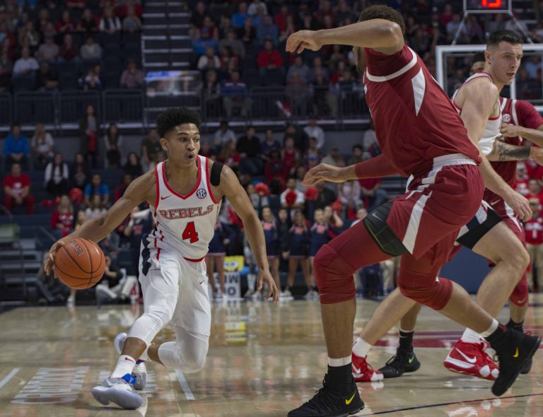 Ole Miss routs Arkansas in front of sold-out crowd