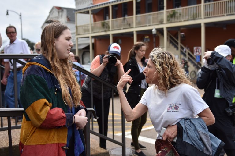 Gallery: Counterprotesters meet Confederate groups on Oxford town Square
