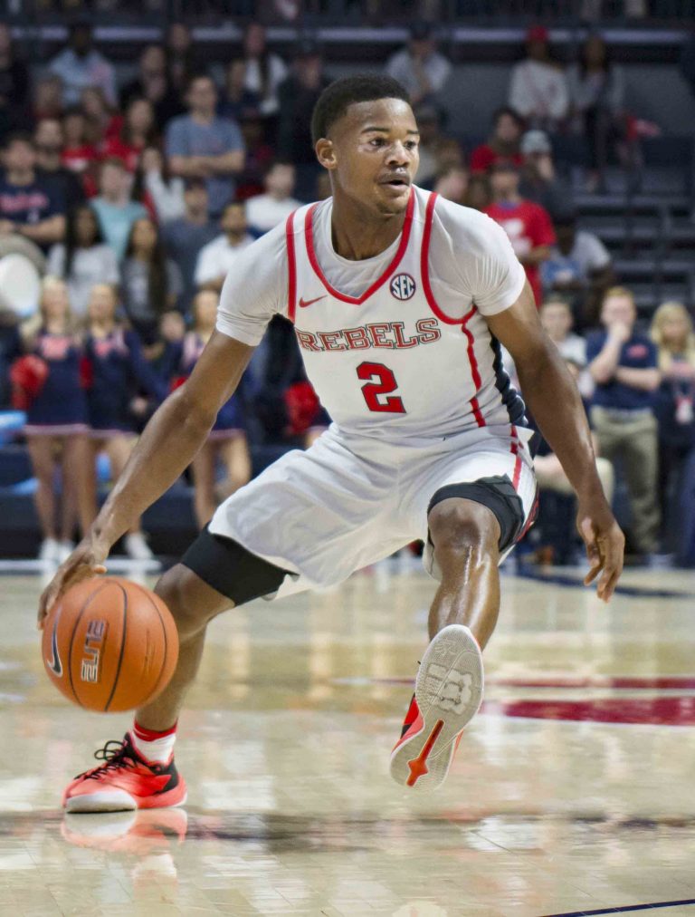 Rebels inch by Bulldogs after pregame demonstration in 72-71 SEC wi