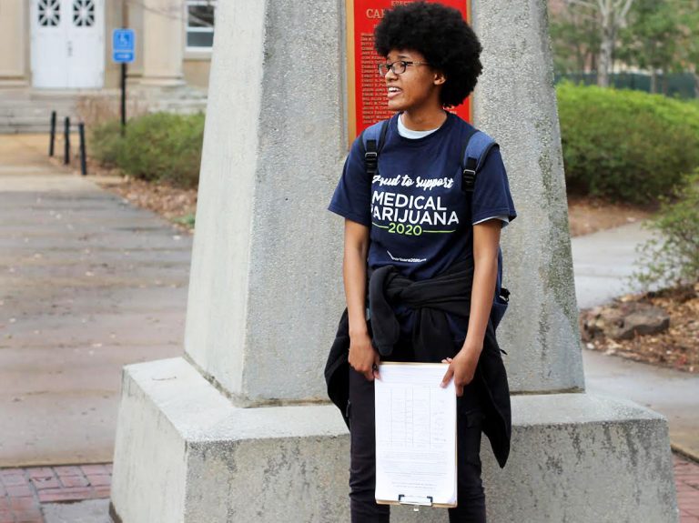 Over 3,000 students have signed a petition to legalize medical marijuana
