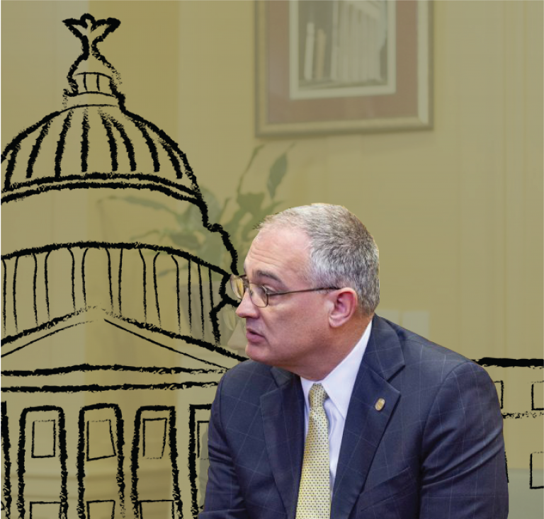 ‘Man of the institution’: An interview with Interim Chancellor Larry Sparks