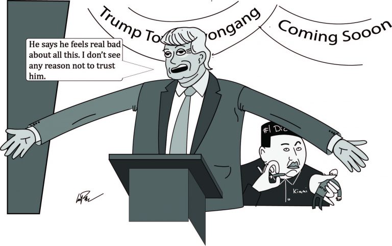 Cartoon: Trump/ Kim