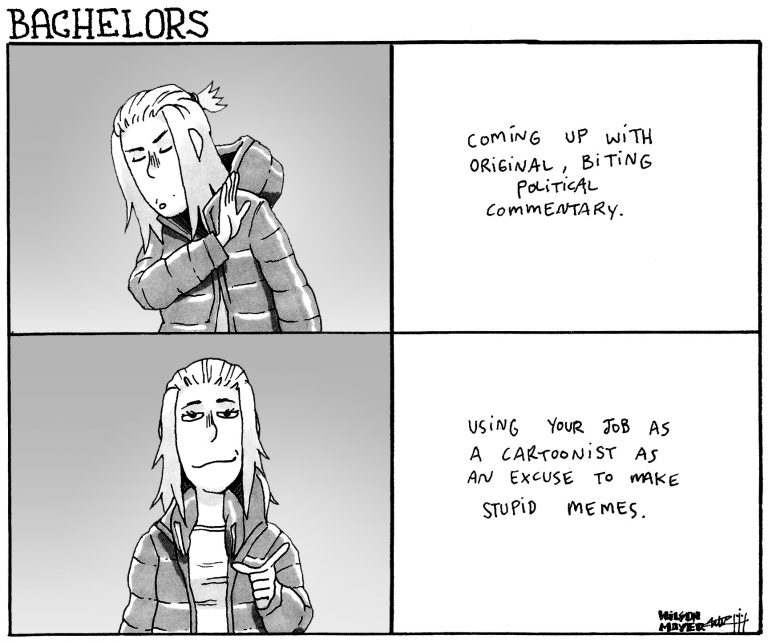 Cartoon: BACHELORS #20