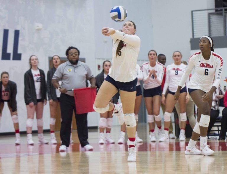 Ole Miss Volleyball earns two wins in first spring action