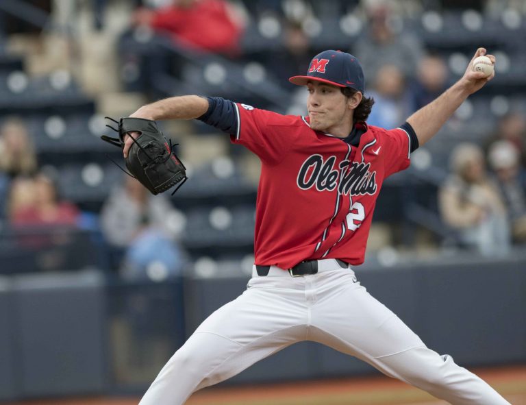 Ole Miss bats wake up as Rebels hold off Memphis in midweek matchup