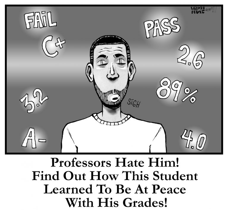 Cartoon: Professors Hate Him!