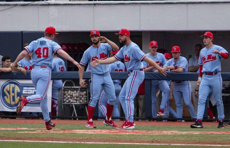 Rebels prepare for Easter weekend series vs. Auburn