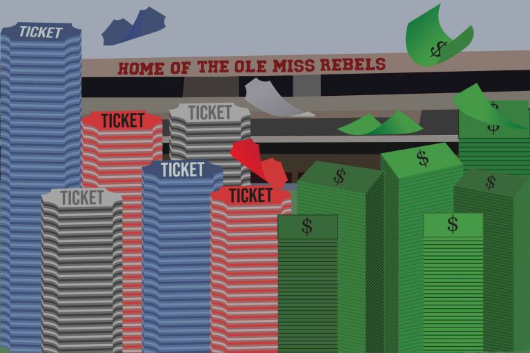 Ole Miss looks to shift as ticket sales continue to fall