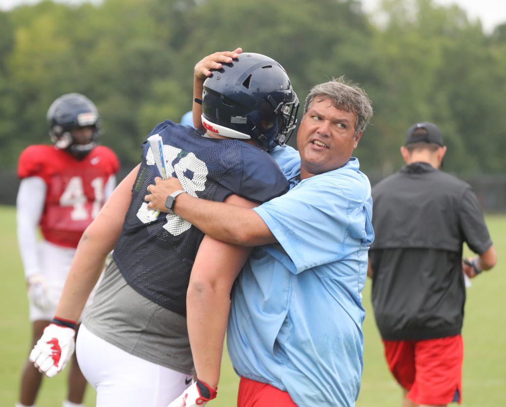 Ole Miss ramping up tempo in third week of fall camp The Daily