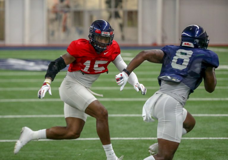 Experienced secondary leading shuffled Rebel defense